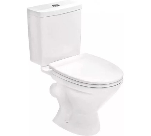 Унитаз-компакт Santek Лига косой выпуск антивсплеск сиденье полипропилен 1.WH30.2.197