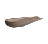 Раковина-чаша Laufen Alessi One 100х38х17 см без отверстия LCC кофейный матовый 8.1897.4.188.112.1