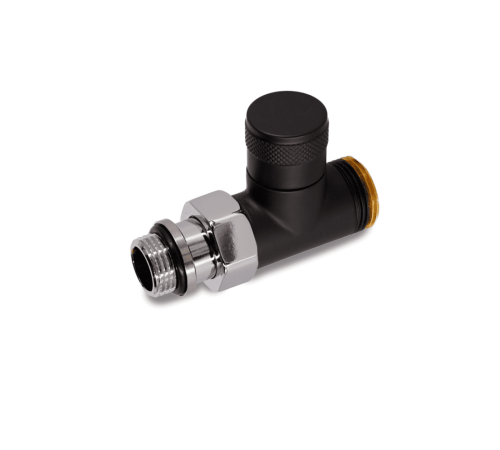 Вентиль запорный прямой SR Rubinetterie Tondera 1/2 x 3/4E черный 0675-1500VCES