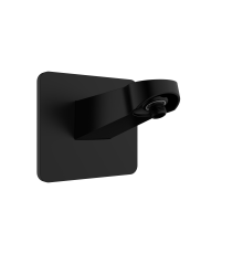 Держатель верхнего душа AQUAMET 160 мм настенный черный AQM8701MB