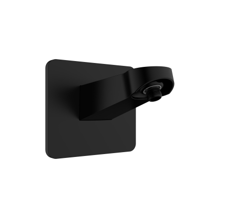 Держатель верхнего душа AQUAMET 160 мм настенный черный AQM8701MB