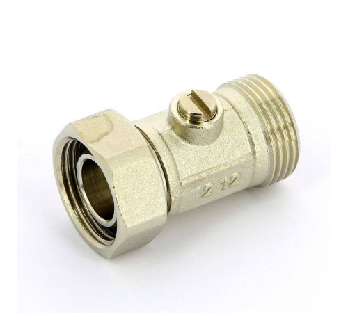 Узел радиаторный прямой Uni-Fitt 3/4 EK x 3/4 EK со встроенным краном 194N3300