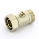 Узел радиаторный прямой Uni-Fitt 3/4 EK x 3/4 EK со встроенным краном 194N3300