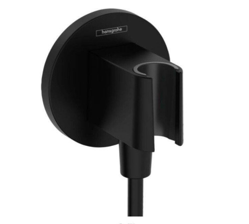 Шланговое подсоединение hansgrohe FixFit S матовый черный 26888670