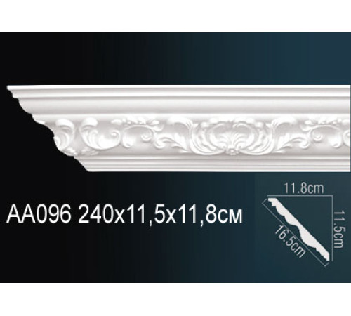 Карниз потолочный полиуретановый Perfect AA096