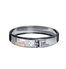 Хомут обжимной Ferrum Ф300 мм сталь AISI 430 0.5 мм f4918