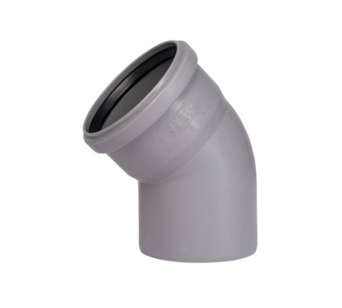 Отвод канализационный Ostendorf HT 160x45° 117120