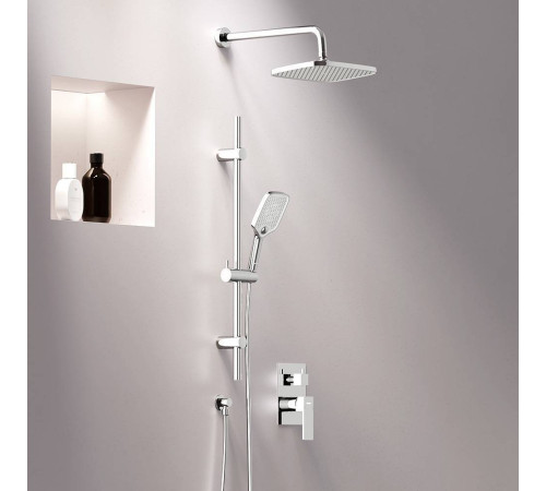 Встраиваемая душевая система AM.PM Gala со смесителем и штангой 953530000