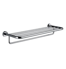 Полотенцедержатель с полочкой подвесной emco Rondo 2 600 мм хром 4568 001 62