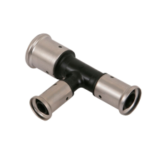 Тройник пресс переходный HENCO PVDF 40x40x32 мм 11PK-404032