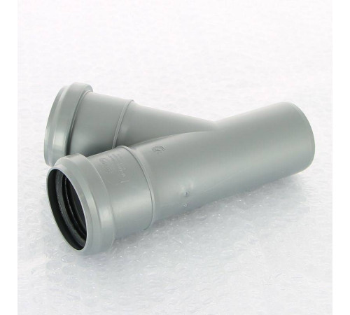 Тройник канализационный Sinikon Стандарт 50x50 мм 45° 508013.R
