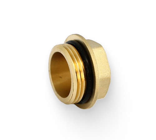 Заглушка Stout 1 НР со шляпкой с O-Ring SFT-0017-000010