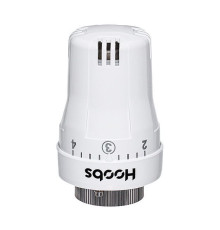 Головка термостатическая Hoobs газо-жидкостная 6-28 °C M30x1.5 белая 07303H