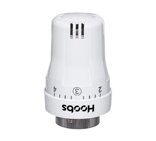 Головка термостатическая Hoobs газо-жидкостная 6-28 °C M30x1.5 белая 07303H