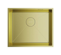 Кухонная мойка Omoikiri Kasen 53-26-INT-LG светлое золото 53x46 см 4993790