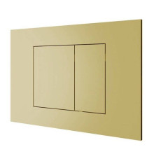 Клавиша смыва Almar WC Plate для TECE и GEBERIT двойная Polished Gold E330001.GO