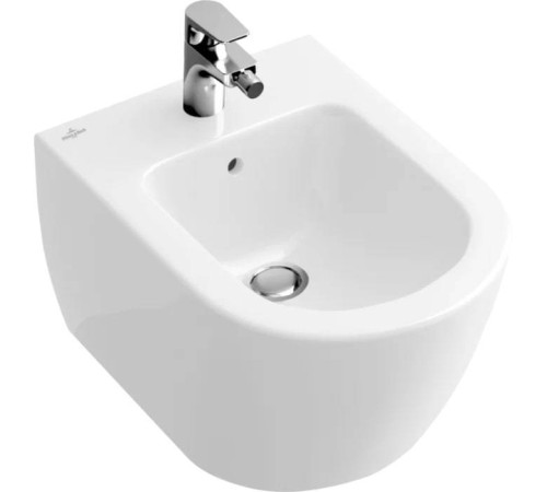 Биде подвесное Villeroy & Boch Subway 2.0 37.5x56.5x28 см альпийский белый 54000001