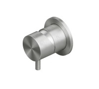 Смеситель для душа встраиваемый QuadroDesign Source на 1 потребитель brushed stainless steel 1343.00AS