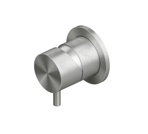 Смеситель для душа встраиваемый QuadroDesign Source на 1 потребитель brushed stainless steel 1343.00AS