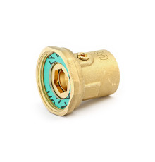 Соединение с накидной гайкой Uni-Fitt ВВ 1 1/2x1 со встроенным шаровым краном 627G6400