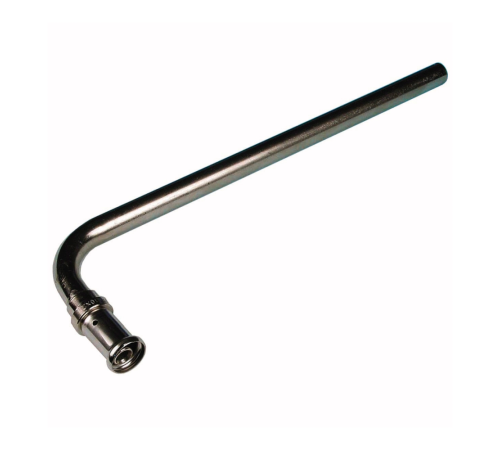 Подводка для радиатора HENCO пресс-латунь с медной трубкой 16x15Cu 300 мм 24P-1604