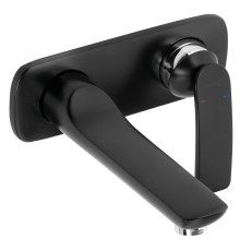 Смеситель для раковины Kludi Balance настенный 185 мм внешняя часть черный 522468775