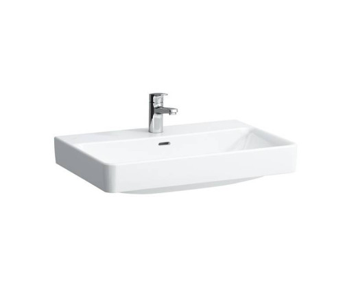 Раковина Laufen Pro S 70х46.5х9.5 см подвесная 1 отв. с переливом белый 8.1096.7.000.104.1