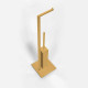 Стойка с ершом и держателем т/б Colombo Design MiniQ 18x18x67.5 см золото B5018.OM-RNE