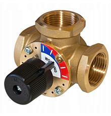 Клапан трехходовой смесительный Hoobs 1055 DN 40 G 1 1/2 PN 10 kvs 25 HB-061055-25