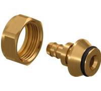 Штуцер латунный Uponor PE-Xa 25-G1 НГ тип 2 1136024