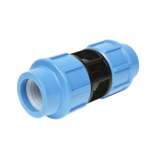 Муфта равнопроходная резьбозажимная Джилекс 32х32 мм 9255