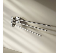 Вешалка для полотенец AM.PM Gem тройная поворотная 40 см A9032700