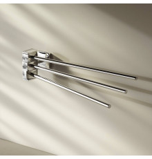 Вешалка для полотенец AM.PM Gem тройная поворотная 40 см A9032700