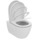Унитаз подвесной безободковый Ideal Standard Ellisse с сиденьем белый T569201