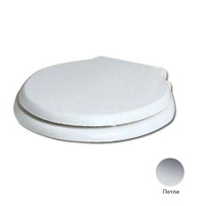 Сиденье для унитаза Azzurra Jubilaeum микролифт белый/хром 1800/F bi/cr