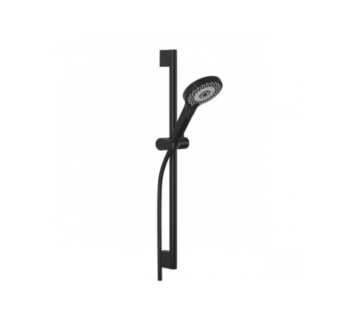 Душевой гарнитур Kludi Dive x 3S штанга 620 мм черный матовый 696303900