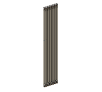 Радиатор стальной трубчатый RIFAR TUBOG 2180 8 секций нижнее подключение Технолак 2180-08-B1