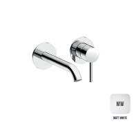 Внешняя часть смесителя для раковины Almar Washbasin излив 160-185 мм белый матовый E210054.MW