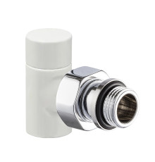 Клапан запорный SR Rubinetterie Tondera Light угловой 1/2 белый 0775-1500VC0A