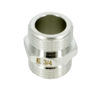 Ниппель равнопроходной ELSEN TIN латунь 3/4 НН CN EBF.15.34T