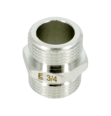 Ниппель равнопроходной ELSEN TIN латунь 3/4 НН CN EBF.15.34T