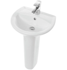 Умывальник пьедестальный Sanita Luxe Attica 48 белый WB.PD/Attica/48-C/WHT.G/S1