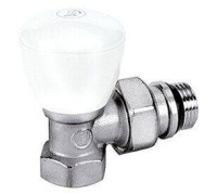 Клапан ручной Giacomini R5TG угловой 1/2 ВН хромированный R5X033
