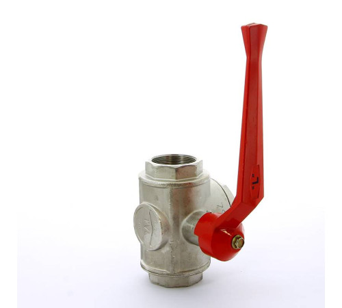 Кран шаровой Itap трехходовой L-порт ВВ рычаг 2 1280200