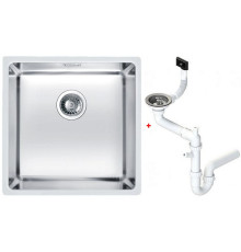 Мойка кухонная Alveus Kombino 30 под столешницу 440х440х195 мм с сифоном 1100235