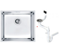 Мойка кухонная Alveus Kombino 40 под столешницу 488х438х195 мм с сифоном 1100236