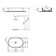 Раковина накладная Ideal Standard i.life O овальная 60x38 см белая T573101