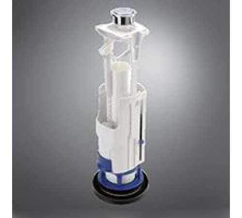 Сливной клапан для бачка унитаза AlcaPlast 3/6 л пластик бесшумный 0702125