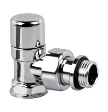 Клапан запорный угловой SR Rubinetterie Ovus 1/2 хром 0453-1500C000