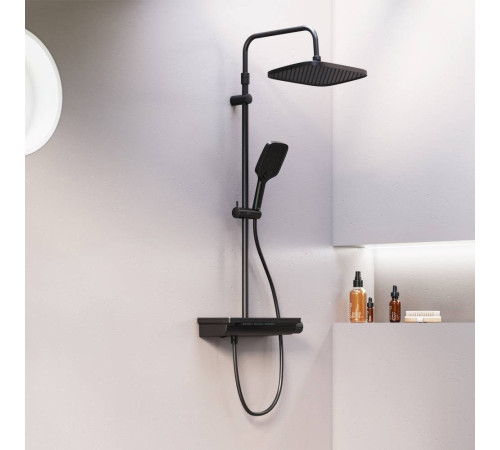 Душевая система с термостатом AM.PM Gala черный 953760300